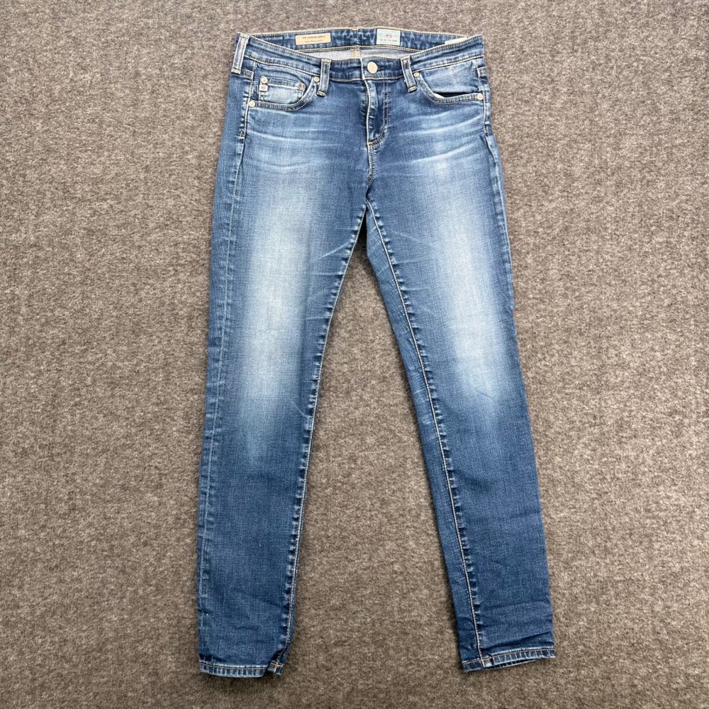AG Adriano Goldschmied The Legging‎ Ankle Super Skinny Jeans Blue 28R REV1389